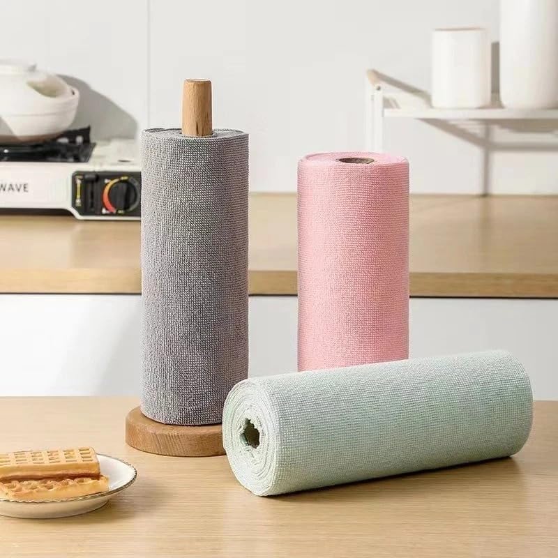 Microfiber Cleaning Cloth Roll (pack of 20)