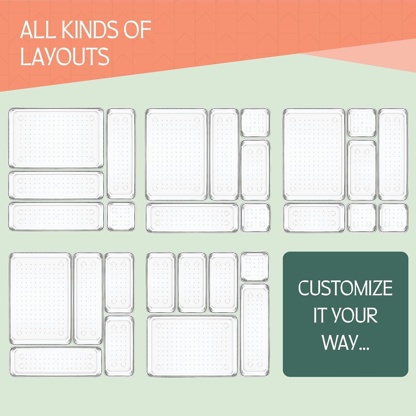 Drawer Organizer Tray