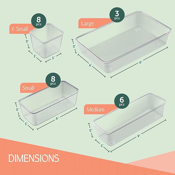 Drawer Organizer Tray