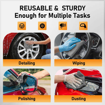 Microfiber Cleaning Cloth Roll (pack of 20)