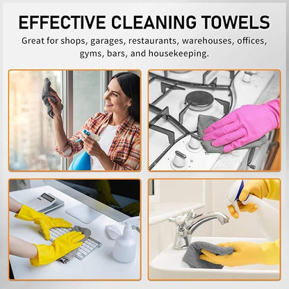 Microfiber Cleaning Cloth Roll (pack of 20)